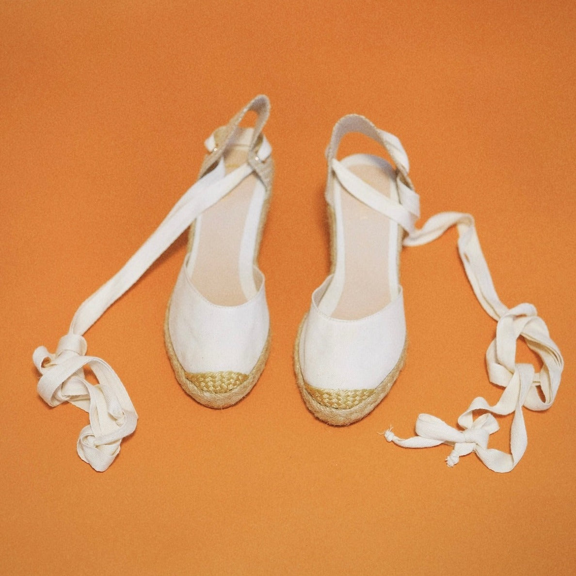 Beige espadrille