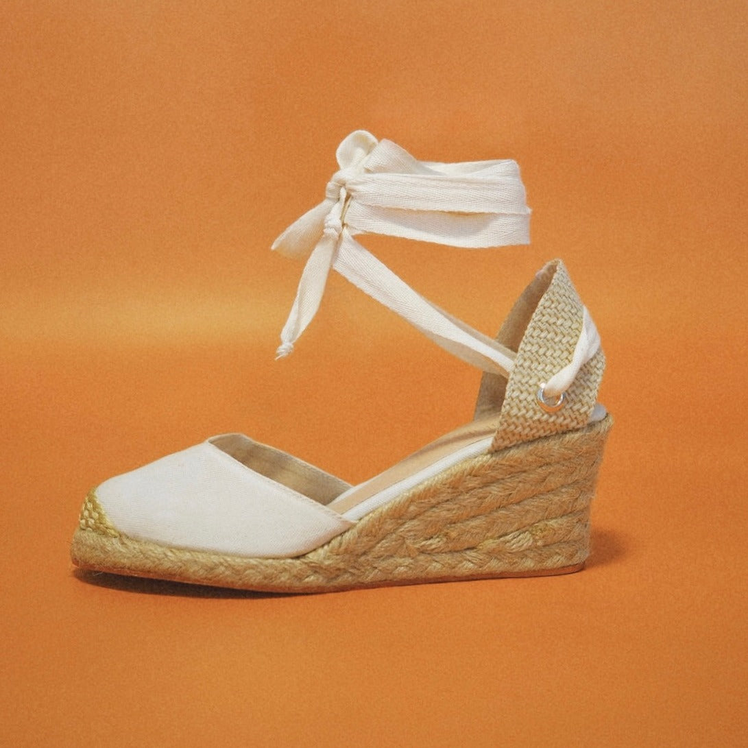 Beige espadrille